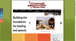 Desktop Screenshot of crossroadstherapyclinic.com